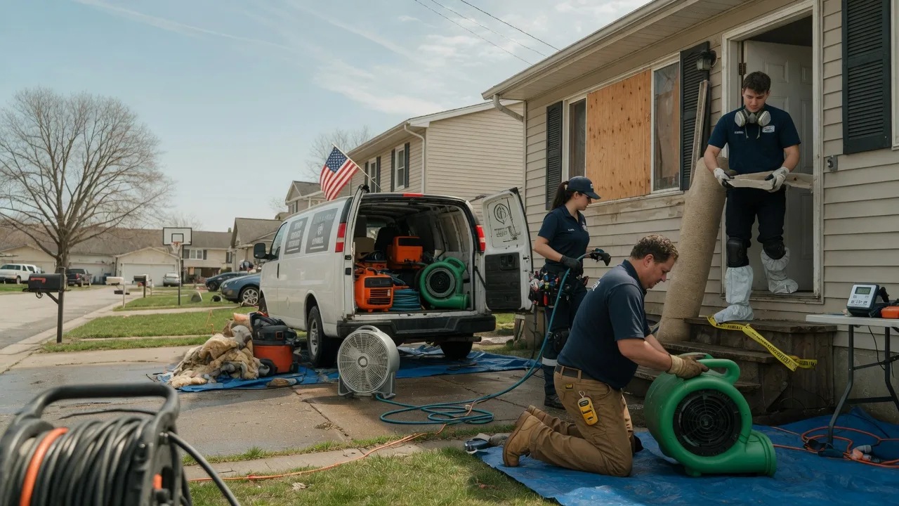 Water Damage Restoration in Hubbard, OH near me